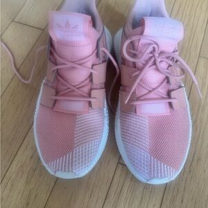 Adidas Light Pink Athletic Shoes